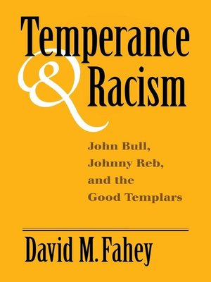 cover image of Temperance and Racism